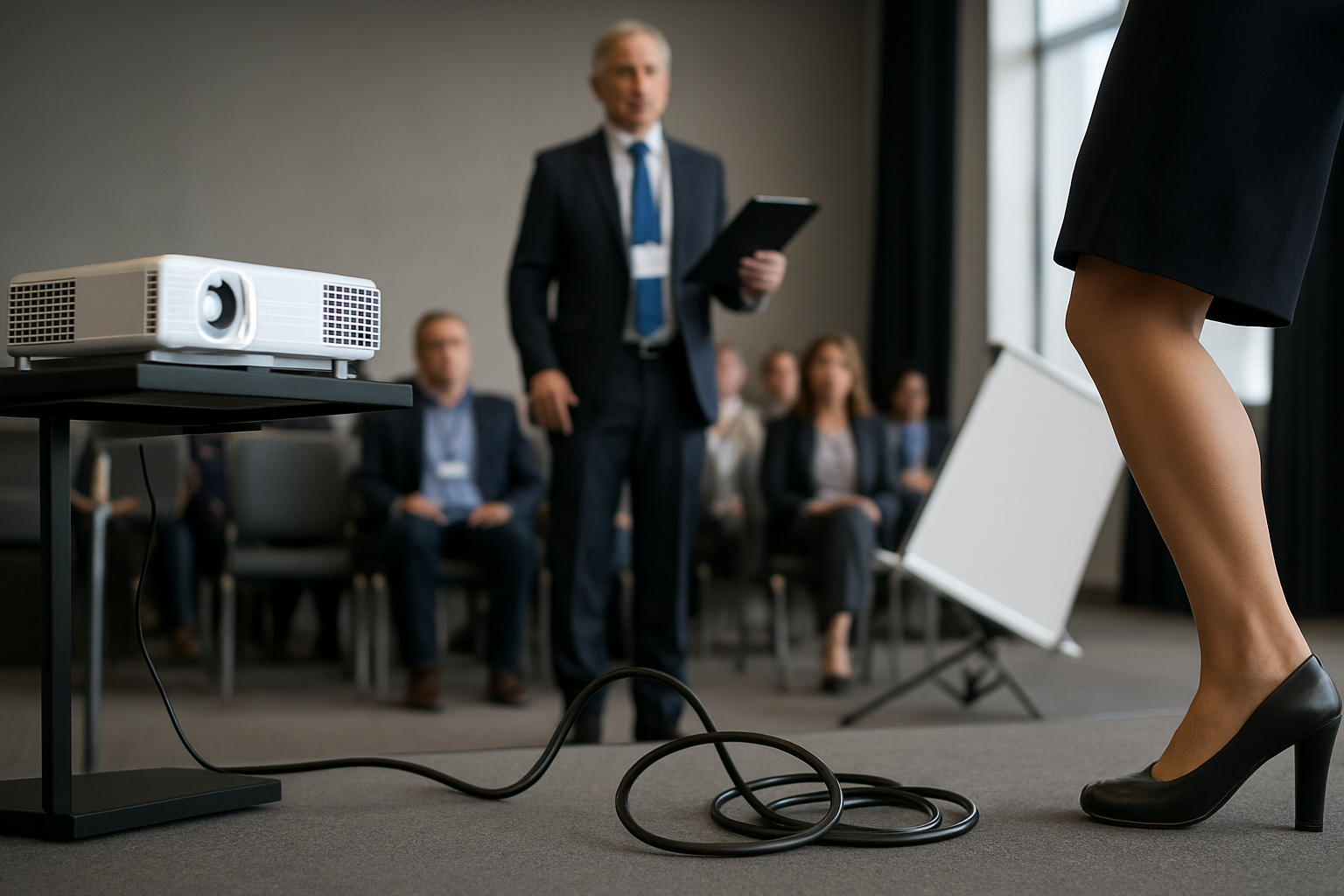 Een conferentie organiseren: welke risico's een organisator draagt